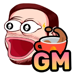 ☕ emoji Forever Broke Telegram sticker 15 of 25