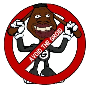 Sticker from Avoid monkeys