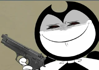 🔳 emoji bendy Telegram sticker 18 of 75
