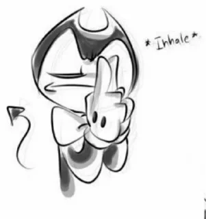 🔳 emoji bendy Telegram sticker 6 of 75