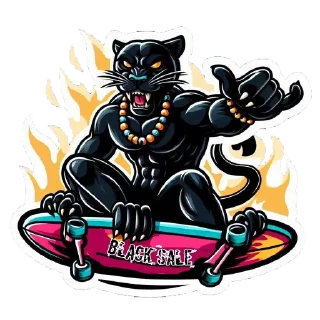 🔥 emoji Black SALE Telegram sticker 13 of 14