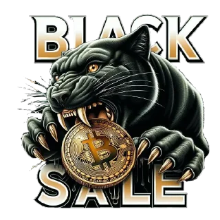 🔥 emoji Black SALE Telegram sticker 14 of 14