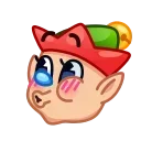 😘 emoji 防丢 @hpylc 导航 @hbnnpc Telegram sticker 9 of 50