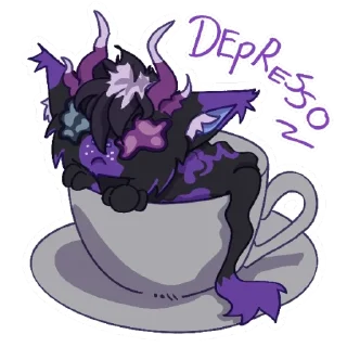 😰 emoji Kairo&Luna stickerspack Telegram sticker 5 of 48