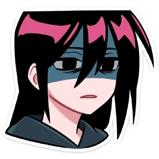 Sticker from Мори