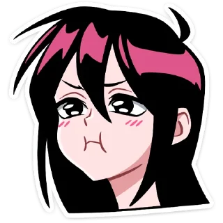 Sticker from Мори