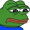 😞 emoji Pepe ➡️ @Ctikerubot Telegram sticker 3 of 57