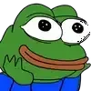 🥰 emoji Pepe ➡️ @Ctikerubot Telegram sticker 16 of 57