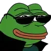 😎 emoji Pepe ➡️ @Ctikerubot Telegram sticker 11 of 57