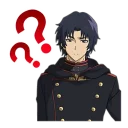 ⁉ emoji seraph of the end @Nekosticker Telegram sticker 4 of 41