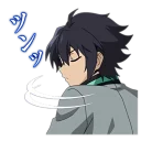 😕 emoji seraph of the end @Nekosticker Telegram sticker 23 of 41