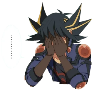 🤦‍♂ emoji Yu-gi-oh Telegram sticker 9 of 17