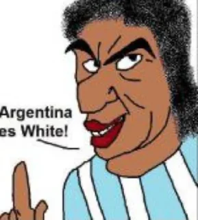Sticker from we are whites