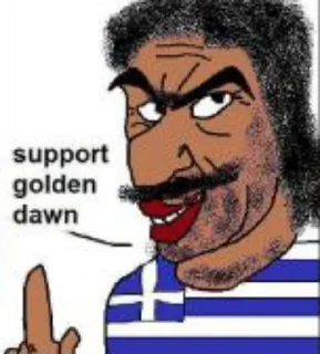 Sticker from we are whites