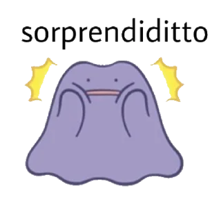 😯 emoji Ditto Telegram sticker 20 of 24