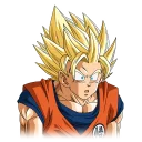 Sticker from Dragon ball