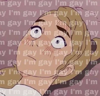 Sticker from Gay gay homosexual gay