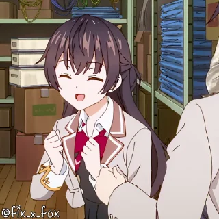 🥰 emoji Yuki & Alya Telegram sticker 19 of 33