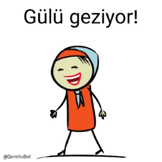 🚶‍♂️ emoji Gülü @Qonshubot Telegram sticker 10 of 31
