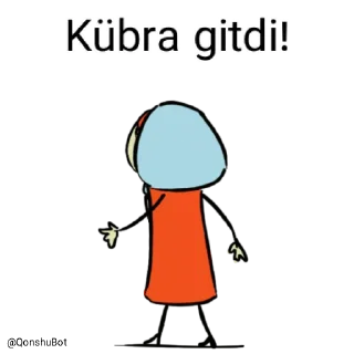 Sticker from Kübra @Qonshubot