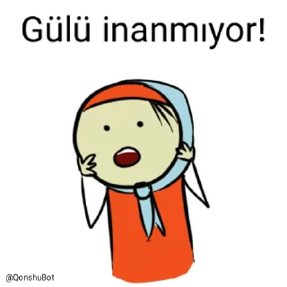 😱 emoji Gülü @Qonshubot Telegram sticker 3 of 31