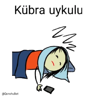 😴 emoji Kübra @Qonshubot Telegram sticker 17 of 31