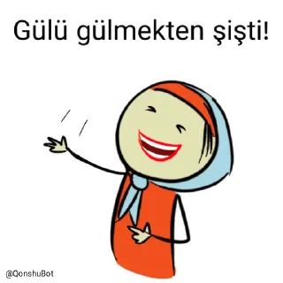 🤣 emoji Gülü @Qonshubot Telegram sticker 23 of 31