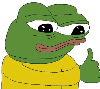 👍 emoji Frog Telegram sticker 8 of 22