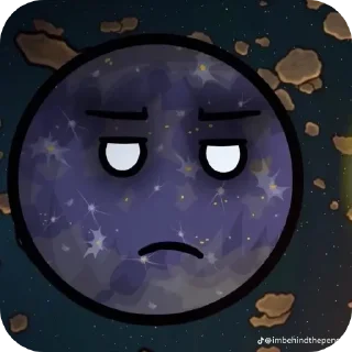 🪐 emoji стикеры Telegram sticker 7 of 13