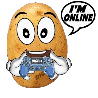 👾 emoji @STIKERFORALL 🏴󠁧󠁢󠁥󠁮󠁧󠁿POTATOES Telegram sticker 18 of 35
