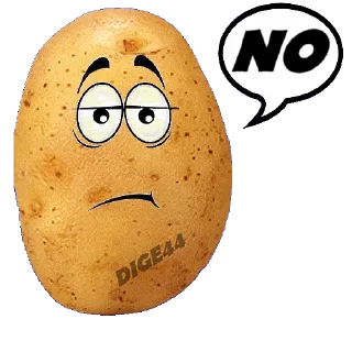 👎 emoji @STIKERFORALL 🏴󠁧󠁢󠁥󠁮󠁧󠁿POTATOES Telegram sticker 22 of 35