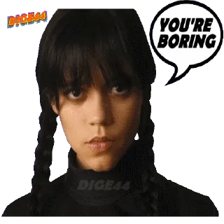 😮‍💨 emoji @STIKERFORALL 🏴󠁧󠁢󠁥󠁮󠁧󠁿WEDNESDAY Telegram sticker 8 of 70