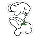 🌴 emoji Weed Telegram sticker 13 of 52