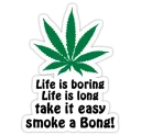 😈 emoji weed Telegram sticker 9 of 58