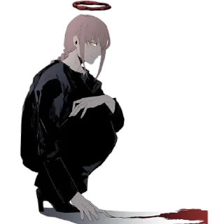 👹 emoji Makima [@galeries25] Telegram sticker 7 of 20