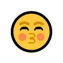 😚 emoji Windows 10 pt. 1 Telegram sticker 23 of 120