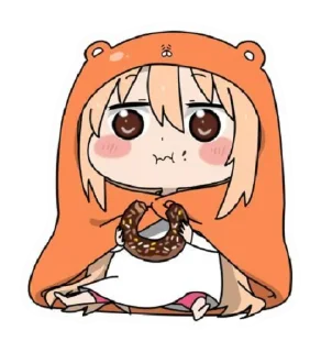 🙃 emoji Anime pack Telegram sticker 19 of 45