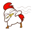 Sticker from Chicken