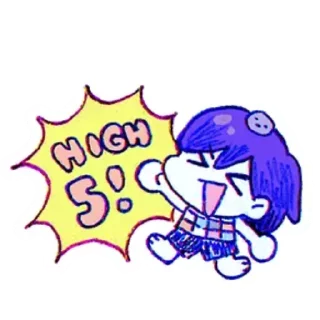 Sticker from Omori