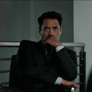 🍾 emoji Robert Downey Jr @cutemonsta Telegram sticker 21 of 60