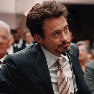 🍾 emoji Robert Downey Jr @cutemonsta Telegram sticker 14 of 60