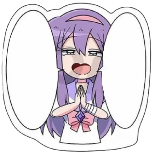 🙏 emoji ୨Yumekawa Chan୧ @ankhaubivaet Telegram sticker 17 of 80