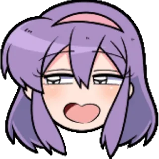 😏 emoji ୨Yumekawa Chan୧ @ankhaubivaet Telegram sticker 9 of 80