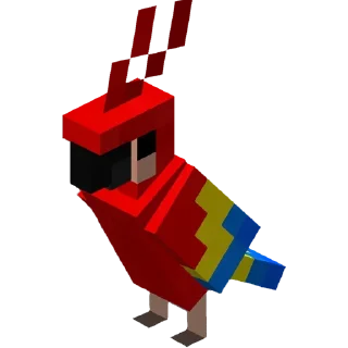🦜 emoji Minecraft Telegram sticker 15 of 93