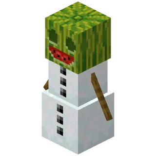 🍉 emoji Minecraft Telegram sticker 20 of 93