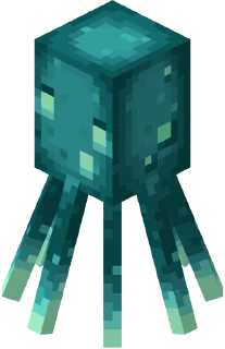 🦑 emoji Minecraft Mobs Telegram sticker 24 of 77