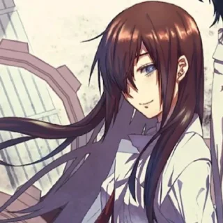 Sticker from makise kurisu @Y_P_changer