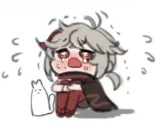 🍂 emoji Kazuha Telegram sticker 12 of 16