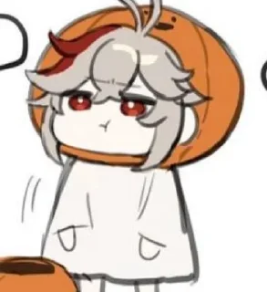 🍂 emoji Kazuha Telegram sticker 15 of 16