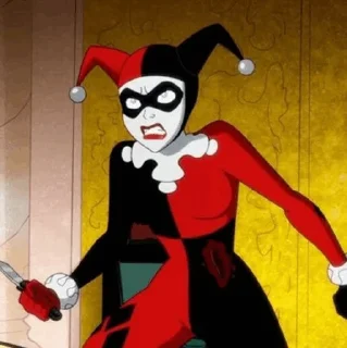 🍭 emoji Harley Quinn  | @CherrySticker Telegram sticker 19 of 104